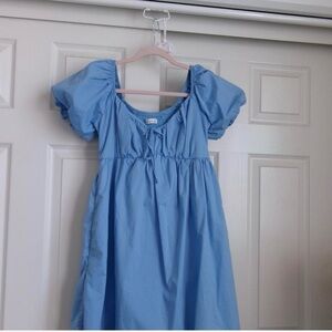 Hollister Baby Doll Blue Dress